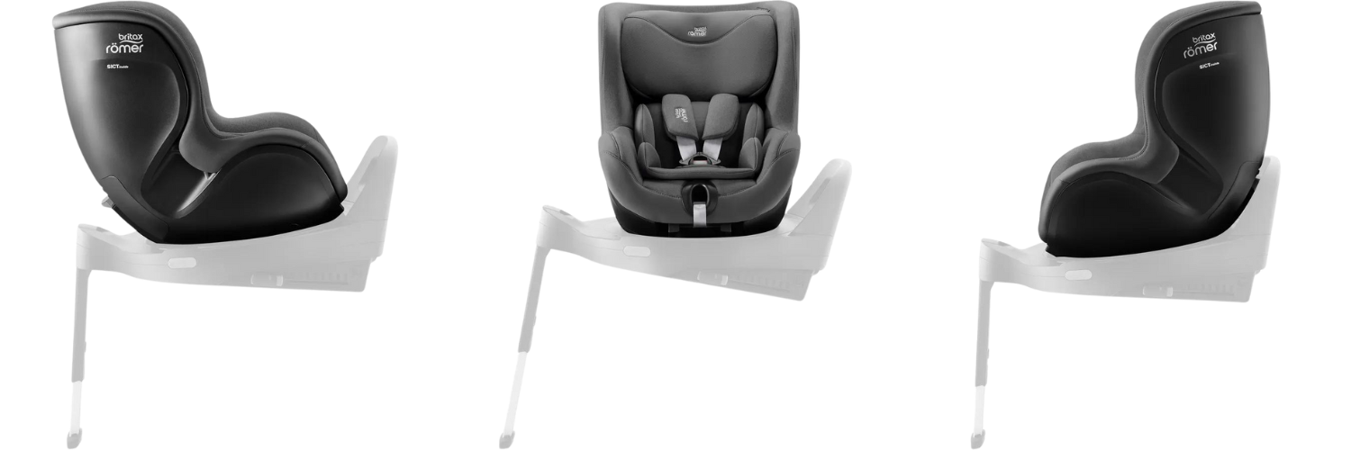 Scaun auto rotativ pentru copii Dualfix 5Z, 61-105 cm, Britax